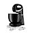 Batedeira Philco Paris Duo Mixer Turbo 500W 127V Preto - Imagem 1