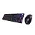 Kit Teclado e Mouse Gamer HP KM300F Preto RGB com Fio - Imagem 2