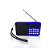 Rádio Portátil Altomex JD-31 TF/USB/FM Azul - Imagem 1