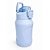 Garrafa Água Térmica em Aço Inoxidável Tomate 400ML Azul - Imagem 1
