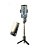Estabilizador Gimbal Câmera L09 com Led Preto - Imagem 1