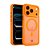 Capa Magsafe Transarente Iphone 17 Pro Max Gshield Wave GS-14259 Laranja - Imagem 1