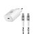 Carregador Com Cabo Tipo-C Gshield GS-8336 1,5 Metros Branco - Imagem 1