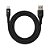 Cabo Lightning X USB Space Space81 1 Metro Preto - Imagem 1