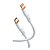 Cabo Tipo-C para Lightning X-Cell XC-CD-148 1 Metro Branco - Imagem 1
