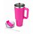 Caneca Térmica com Alça Flex FX-GF-06 1,2L Rosa com Tampa - Imagem 1