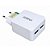 Carregador com 2 Entradas USB Lelong LE-258 5.1A Branco - Imagem 1
