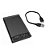 Case HD e SSD Tomate MCS-2530 2.5" USB 3.0 Preto - Imagem 1