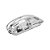 Mouse Sem Fio C3Tech M-BT100WH Bluetooth Transparente - Imagem 1