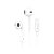 Fone de Ouvido Estéreo Kaidi KD-7010 Lightning Branco - Imagem 1
