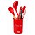 Kit Utensílios Silicone Nix House NX349 7 Peças Vermelho - Imagem 2