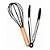 Kit Utensílios Silicone Nix House NX349 Cabo Madeira 7 Peças Preto - Imagem 4