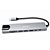 Adaptador Hub Tipo-C Exbom UDC-PHNR1008B 3.0 Usb/Tipo-C/RJ45/Hdmi - Imagem 2