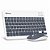Teclado e Mouse Sem Fio Bluetooth Verde JP-T3000 Azul Escuro - Imagem 1
