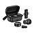 Microfone Sem Fio Lapela Duplo A'Gold MCF-38 Tipo C e Lightning - Imagem 1