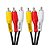 Cabo AV 3 RCA x 3 RCA Storm CBRC0002 1,8 MTS - Imagem 2