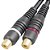 Cabo Y 1 Rca M x 2 Rca F Multilaser AU504 - Imagem 7