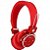 Headphone Knup KP-367 Bluetooth Vermelho - Imagem 1