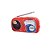 Rádio Portátil Lelong LE-603 AM/FM 2W Vermelho - Imagem 11