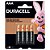 Pilha Alcalina AAA MN2400B4 Duracell com 4 - Imagem 8