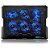 Cooler Notebook Multilaser AC282 Led Azul - Imagem 2