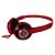 Headphone Knup Kp-393 com Fio Vermelho - Imagem 2