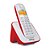 Telefone Intelbras TS3110 Sem Fio com ID Bco/Verme - Imagem 4