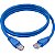 Cabo Rede Patch Cat5 X-Cell XC-CR-3M 3 Mts Azul - Imagem 3