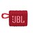 Caixa Som Bluetooth JBL GO 3 Vermelha - Imagem 1