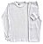 Conjunto Blusa e Calça Canelado Branco Tamanho 4 ao 8 - Imagem 1