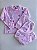 Conjunto Soft Infantil Ursinha com Balões Rosa - Imagem 3