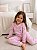Conjunto Soft Infantil Ursinha com Balões Rosa - Imagem 1