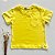 Camiseta Infantil com Bolsinho Amarela - Imagem 1