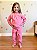 Conjunto Infantil Soft Menina Cor de Rosa - Imagem 1