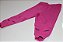 Calça rosa pink com recorte e estampa - Imagem 3