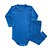 Conjunto Body e Calça Infantil Suedine 100% Algodão Azul - Imagem 1