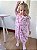 Saco de Dormir Infantil com Pezinho em Fleece Cor Rosa Claro Estampas Arco-Íris - Imagem 4
