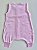 Saco de Dormir Infantil em Fleece com Pezinho Cor Rosa Claro Liso - Imagem 4