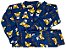 Conjunto Soft Azul Marinho Estampa Tigrão Tamanho 1 a 3 - Imagem 1