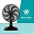 Ventilador Britânia Mesa Turbo Avte400 Maxx Force 2 Em 1 150w 8 Pás - Imagem 6