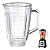 Copo de Vidro para Liquidificador Mondial Turbo Glass L-1400 Original - Imagem 1