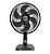 Hélice Ventilador Mallory Ts30 Preto Grafite 6 Pás Original - Imagem 2