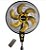 Hélice Dourada Ventilador Air Timer Ts Preto Gold Mallory - Imagem 2