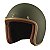 Capacete Lucca Cafe Racer Matt Green - Imagem 1