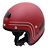 Capacete Kraft Old School Speed Vermelho - Imagem 2