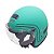 Capacete Kraft Old School Verde Fosco - Imagem 1