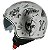 Capacete Astone Minijet 66 Flash Tattoo strieber - Imagem 2