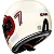 Capacete SMK Retro Seven White - Imagem 3