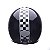 Capacete Lucca Sublime Flagged Glossy Black White - Imagem 3