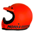 Capacete Classic Custom Laranja personalizado - Imagem 2